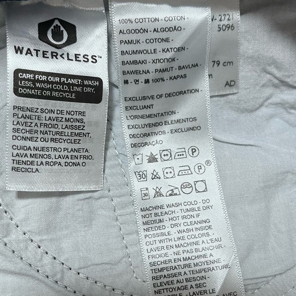 Levi’s Wedgie Straight Distressed Jeans Size 31 Blue Button Fly Rigid Denim NEW - Picture 8 of 10